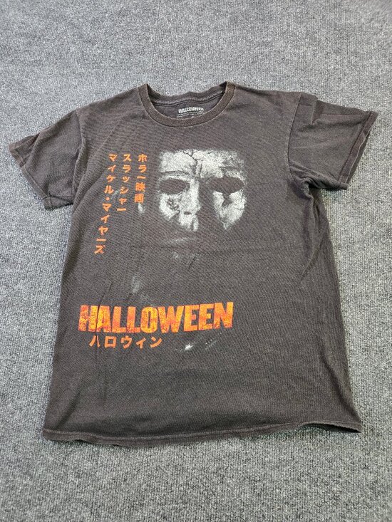 Halloween Other - Halloween Michael Myers T Shirt Mens Small Black Horror Movie Graphic Japanese T